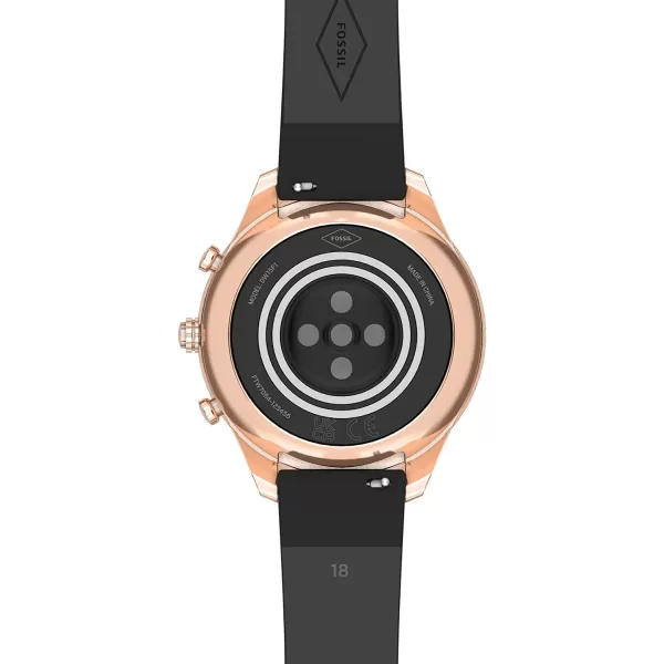 imageFossil Stella Gen 6 Hybrid Smartwatch with Alexa BuiltIn Heart Rate Activity Tracking Blood Oxygen and Smartphone NotificationsStella Rose GoldBlack