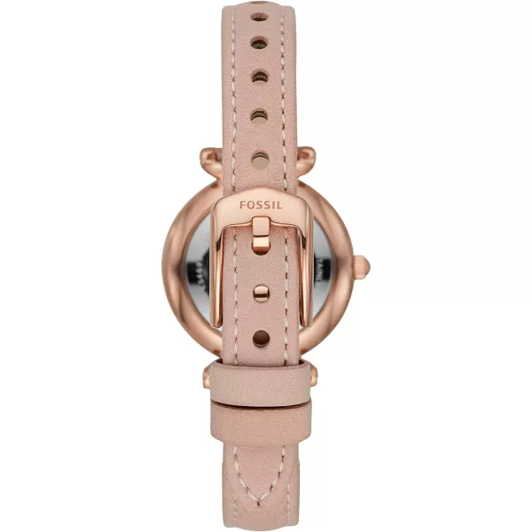 imageFossil Womens Carlie Mini Quartz Stainless Steel Silver WatchPink