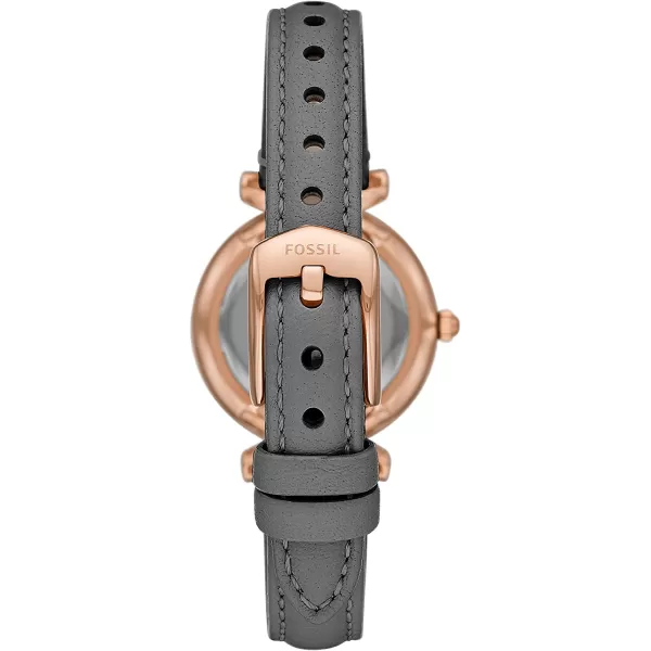 imageFossil Womens Carlie Mini Quartz Stainless Steel Silver WatchRose GoldGray