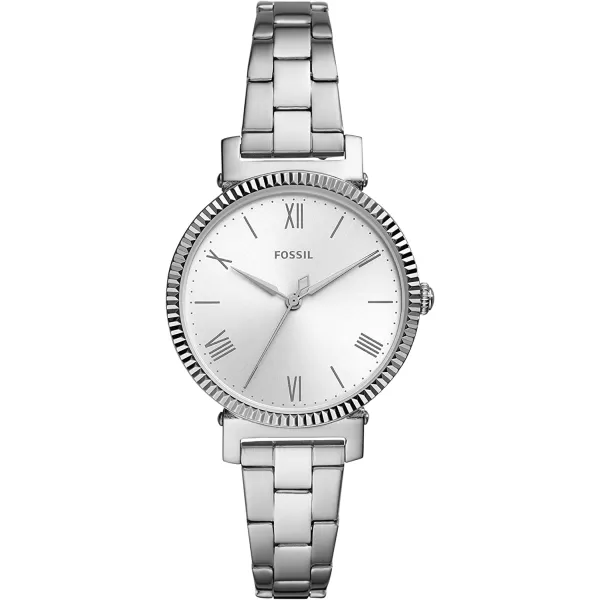 imageFossil Womens Daisy Stainless Steel Casual Quartz WatchSilver  Bracelet