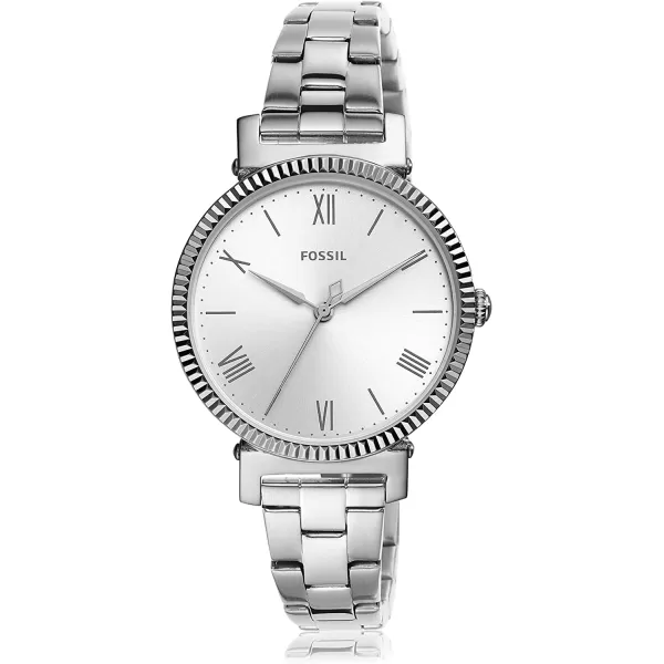 imageFossil Womens Daisy Stainless Steel Casual Quartz WatchSilver