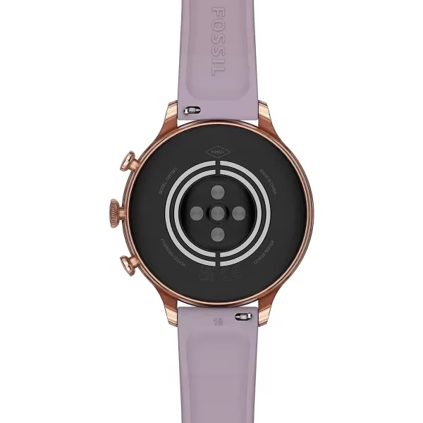 imageFossil Womens Gen 6 42mm Touchscreen Smart Watch with Alexa BuiltIn Fitness Tracker Sleep Tracker Heart Rate Monitor GPS Speaker Music Control Smartphone NotificationsRose GoldPurple