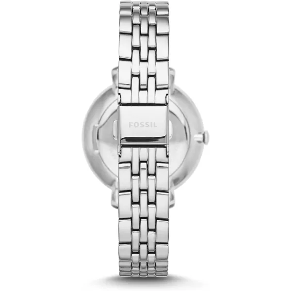 imageFossil Womens Jacqueline Quartz Stainless Steel Dress WatchSilver Glitz