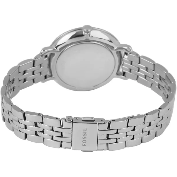 imageFossil Womens Jacqueline Quartz Stainless Steel Dress WatchSilver Glitz