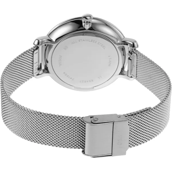 imageFossil Womens Jacqueline Quartz Stainless Steel Dress WatchSilver Mesh