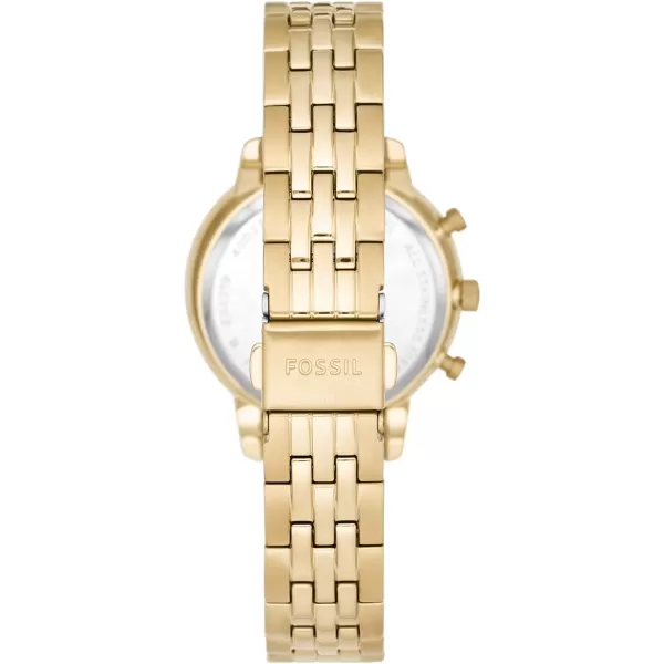 imageFossil Womens Neutra Stainless Steel Quartz Chronograph WatchGold