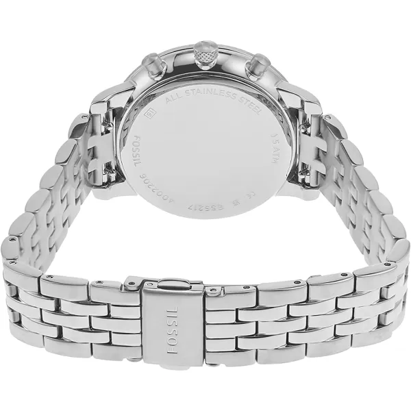 imageFossil Womens Neutra Stainless Steel Quartz Chronograph WatchSilver