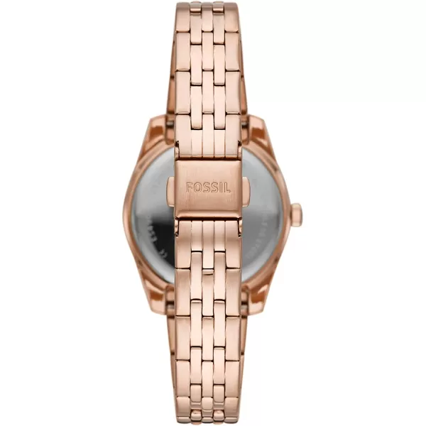 imageFossil Womens Scarlette Stainless Steel Quartz WatchRose Gold