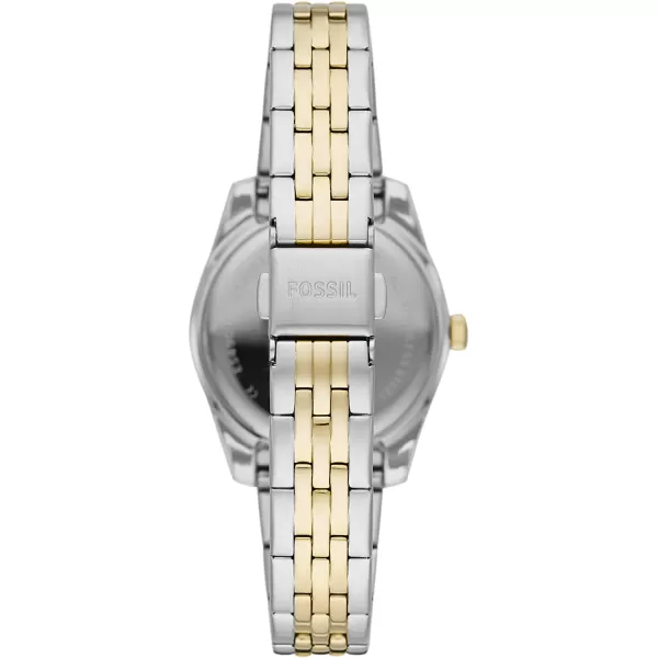 imageFossil Womens Scarlette Stainless Steel Quartz WatchSilverGold