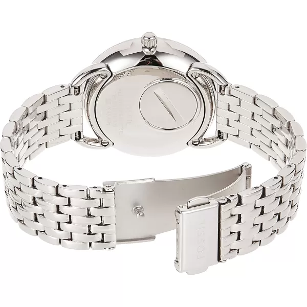 imageFossil Womens Stainless Steel Bracelet WatchTailor Silver