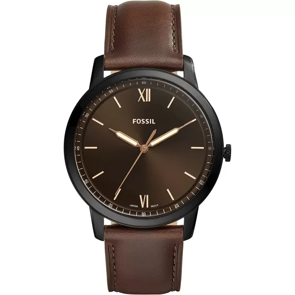 imageMens Casual Watch Fossil Minimalist Stainless Steel Slim Watch