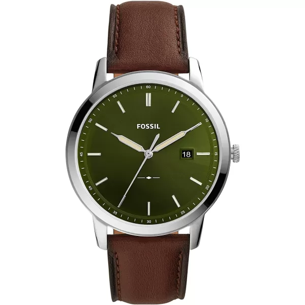 imageMens Casual Watch Fossil Minimalist Stainless Steel Slim Watch