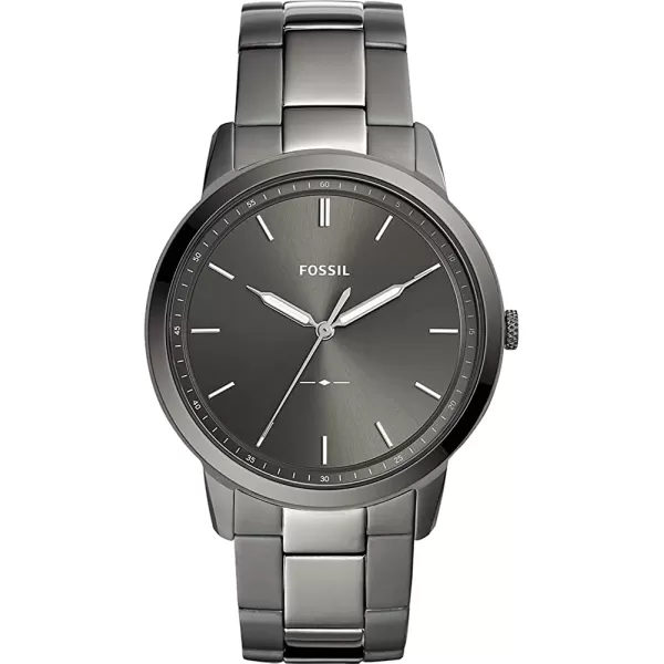 imageMens Casual Watch Fossil Minimalist Stainless Steel Slim Watch