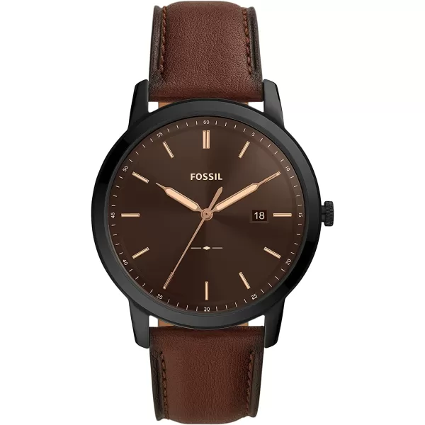 imageMens Casual Watch Fossil Minimalist Stainless Steel Slim Watch