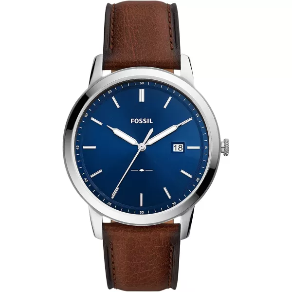 imageMens Casual Watch Fossil Minimalist Stainless Steel Slim Watch