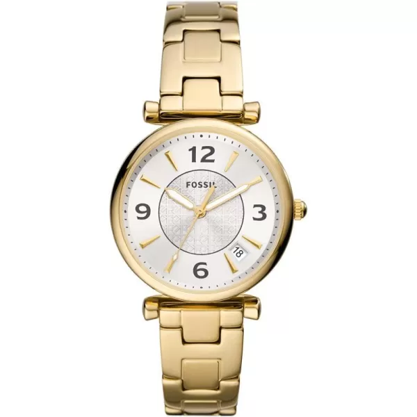 imageFossil Womens Carlie Quartz Stainless Steel WatchGold