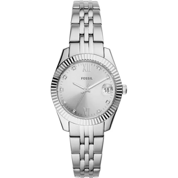 imageFossil Womens Scarlette Stainless Steel Quartz WatchSilver