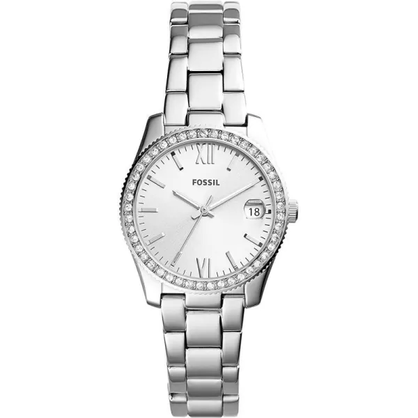 imageFossil Womens Scarlette Stainless Steel Quartz WatchSilver Glitz