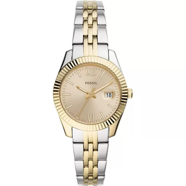 imageFossil Womens Scarlette Stainless Steel Quartz WatchSilverGold