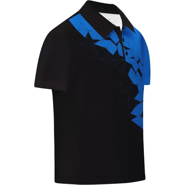 GEEK LIGHTING Boys' Short Sleeve Polo Shirts School Uniforms T-Shirt for Kids and Teens 6-16 Years