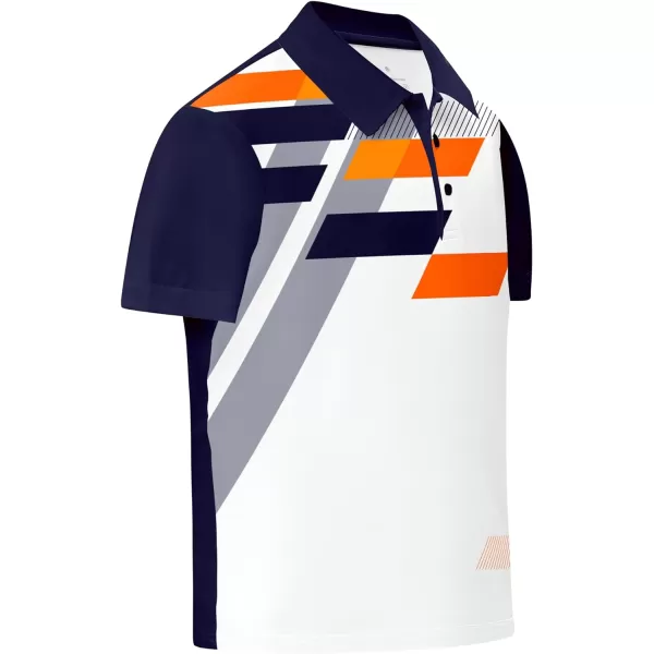GEEK LIGHTING Boys' Short Sleeve Polo Shirts School Uniforms T-Shirt for Kids and Teens 6-16 Years