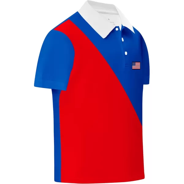 GEEK LIGHTING Boys' Short Sleeve Polo Shirts School Uniforms T-Shirt for Kids and Teens 6-16 Years