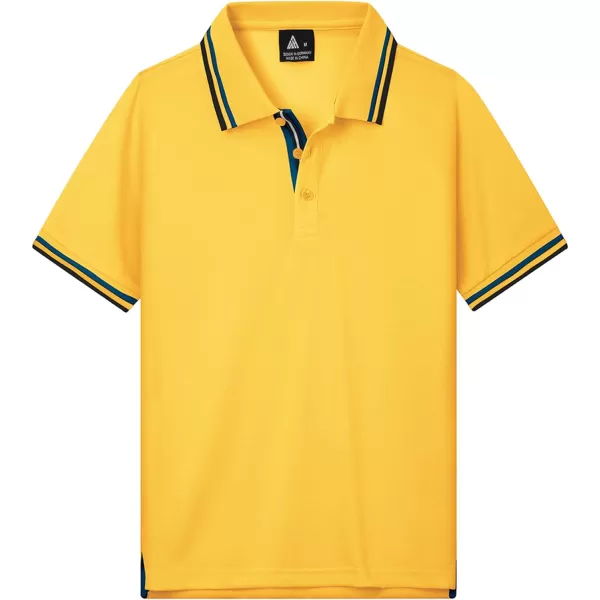 GEEK LIGHTING Boys' Short Sleeve Polo Shirts School Uniforms T-Shirt for Kids and Teens 6-16 Years