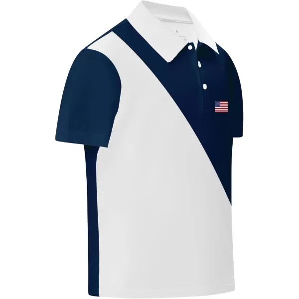 GEEK LIGHTING Boys' Short Sleeve Polo Shirts School Uniforms T-Shirt for Kids and Teens 6-16 Years