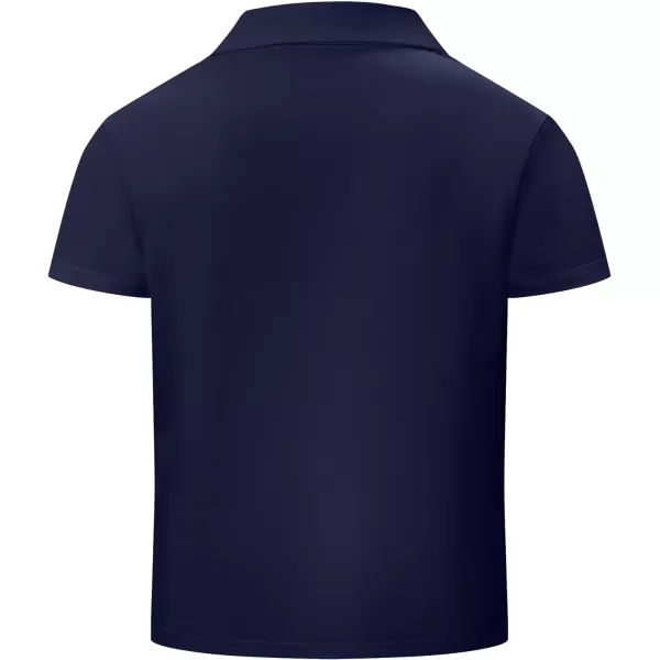 GEEK LIGHTING Boys' Short Sleeve Polo Shirts School Uniforms T-Shirt for Kids and Teens 6-16 Years