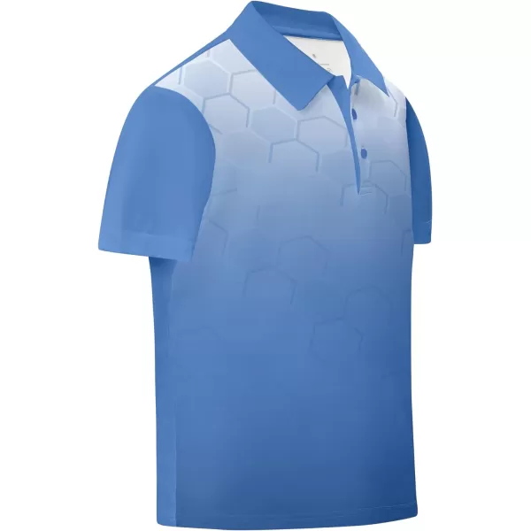 GEEK LIGHTING Boys' Short Sleeve Polo Shirts School Uniforms T-Shirt for Kids and Teens 6-16 Years