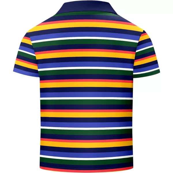 GEEK LIGHTING Boys' Short Sleeve Polo Shirts School Uniforms T-Shirt for Kids and Teens 6-16 Years