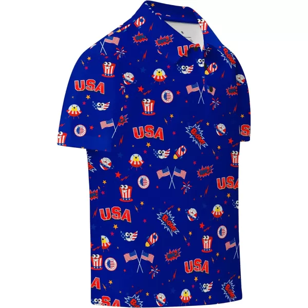 GEEK LIGHTING Boys' Short Sleeve Polo Shirts School Uniforms T-Shirt for Kids and Teens 6-16 Years