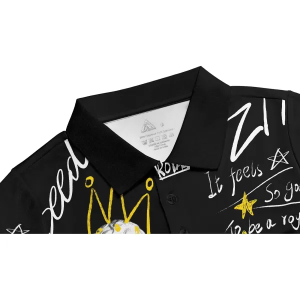 GEEK LIGHTING Boys' Short Sleeve Polo Shirts School Uniforms T-Shirt for Kids and Teens 6-16 Years