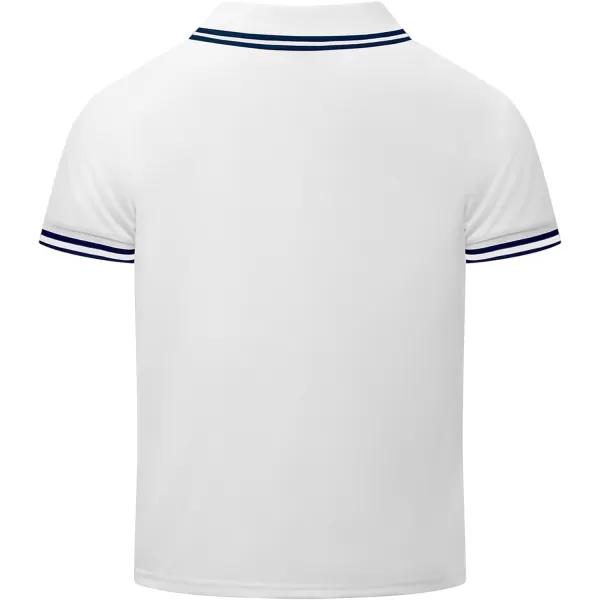 GEEK LIGHTING Boys' Short Sleeve Polo Shirts School Uniforms T-Shirt for Kids and Teens 6-16 Years