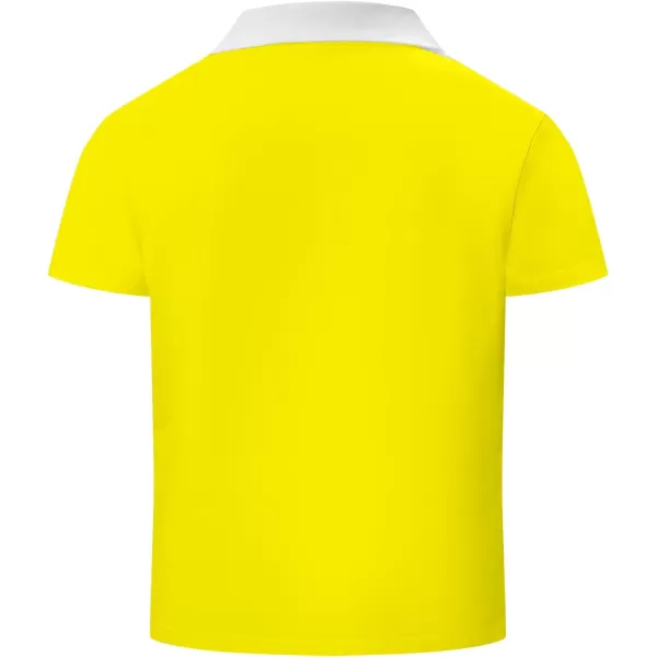 GEEK LIGHTING Boys' Short Sleeve Polo Shirts School Uniforms T-Shirt for Kids and Teens 6-16 Years