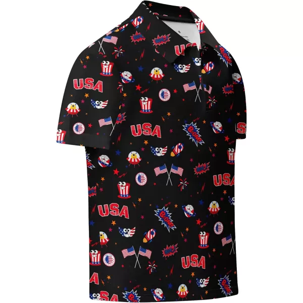 GEEK LIGHTING Boys' Short Sleeve Polo Shirts School Uniforms T-Shirt for Kids and Teens 6-16 Years