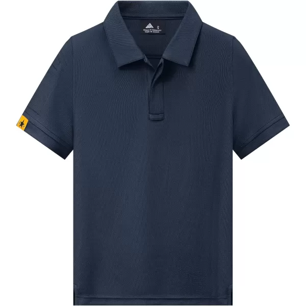 GEEK LIGHTING Boys' Short Sleeve Polo Shirts School Uniforms T-Shirt for Kids and Teens 6-16 Years
