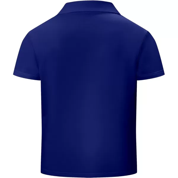 GEEK LIGHTING Boys' Short Sleeve Polo Shirts School Uniforms T-Shirt for Kids and Teens 6-16 Years