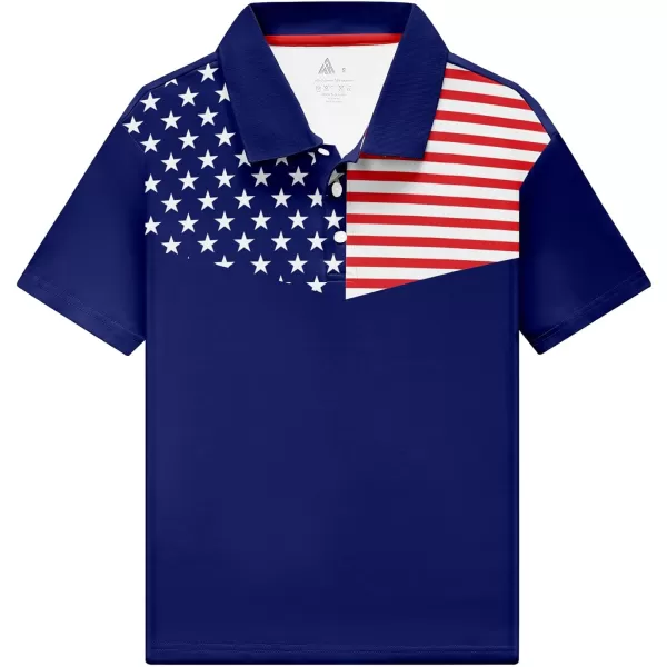 GEEK LIGHTING Boys' Short Sleeve Polo Shirts School Uniforms T-Shirt for Kids and Teens 6-16 Years