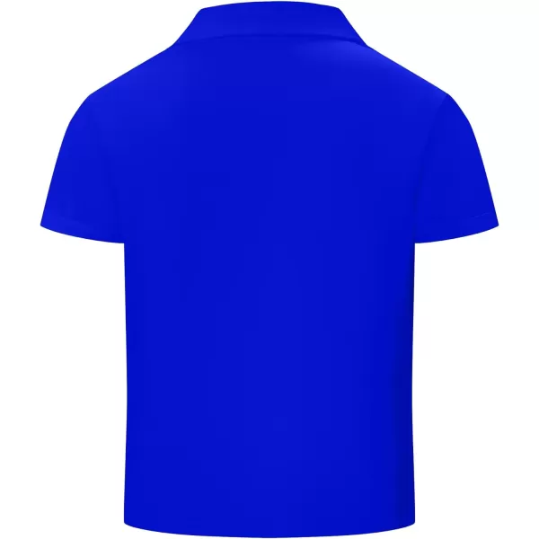 GEEK LIGHTING Boys' Short Sleeve Polo Shirts School Uniforms T-Shirt for Kids and Teens 6-16 Years