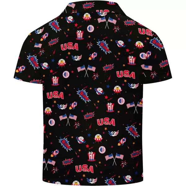 GEEK LIGHTING Boys' Short Sleeve Polo Shirts School Uniforms T-Shirt for Kids and Teens 6-16 Years