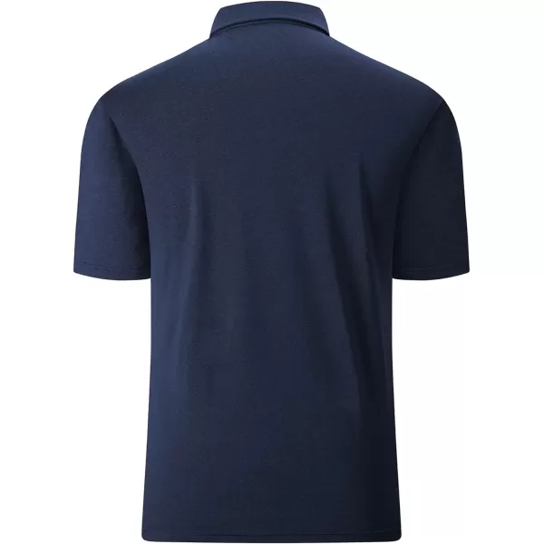 GEEK LIGHTING Golf Shirts for Men Short Sleeve Moisture Wicking Shirts Summer Casual Tops