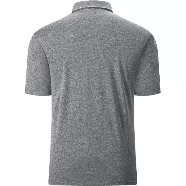 GEEK LIGHTING Golf Shirts for Men Short Sleeve Moisture Wicking Shirts Summer Casual Tops