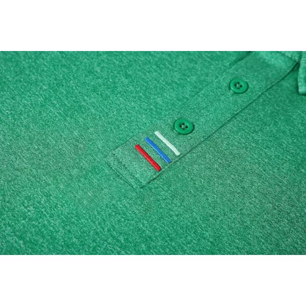 GEEK LIGHTING Golf Shirts for Men Short Sleeve Moisture Wicking Shirts Summer Casual Tops