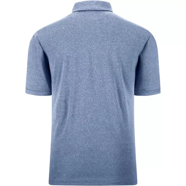 GEEK LIGHTING Golf Shirts for Men Short Sleeve Moisture Wicking Shirts Summer Casual Tops