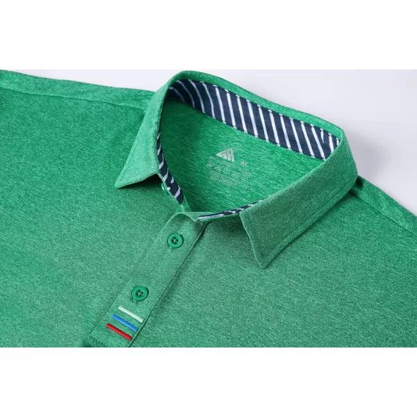 GEEK LIGHTING Golf Shirts for Men Short Sleeve Moisture Wicking Shirts Summer Casual Tops