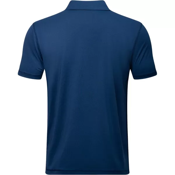 GEEK LIGHTING Golf Shirts for Men Short Sleeve Moisture Wicking Shirts Summer Casual Tops