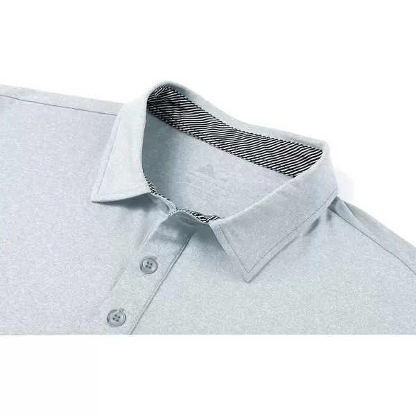 GEEK LIGHTING Golf Shirts for Men Short Sleeve Moisture Wicking Shirts Summer Casual Tops