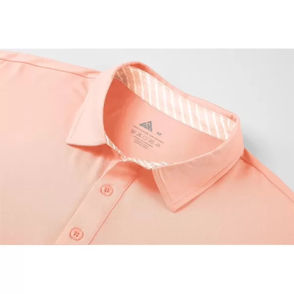 GEEK LIGHTING Golf Shirts for Men Short Sleeve Moisture Wicking Shirts Summer Casual Tops