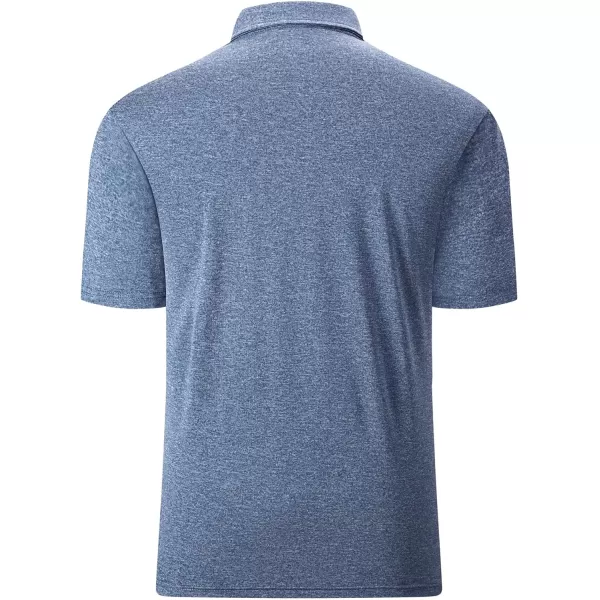 GEEK LIGHTING Golf Shirts for Men Short Sleeve Moisture Wicking Shirts Summer Casual Tops